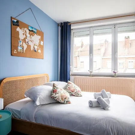Family In Lille, Garden And Parking - 6/8p Лилль